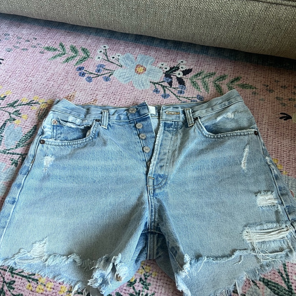 Agolde Parker Long Shorts